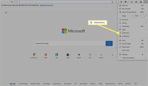 Managing Extensions .